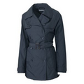 Cutter & Buck Ladies WeatherTec Mason Trench Coat